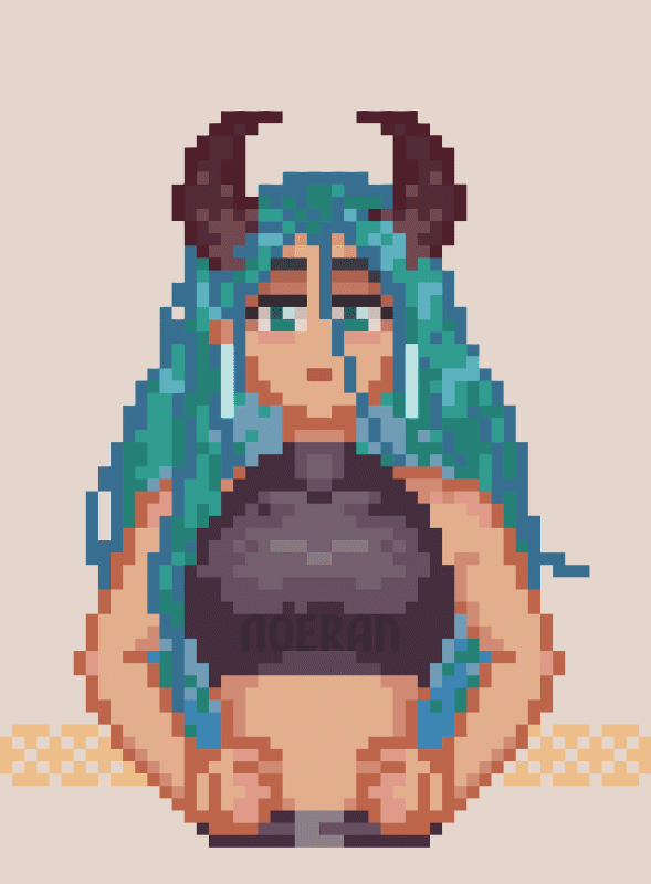 Pixel art animation